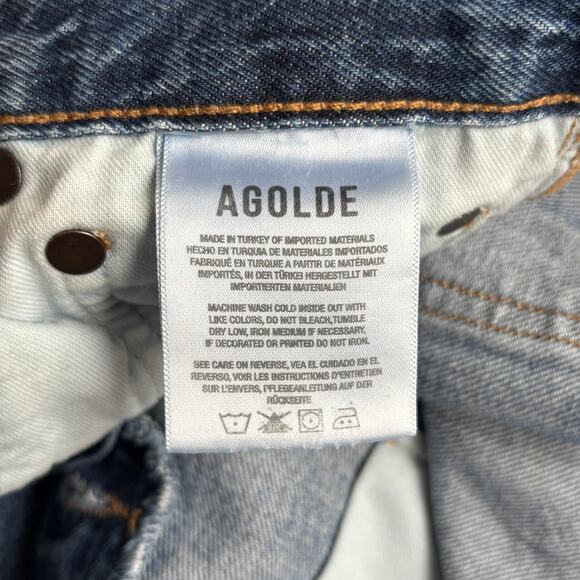 Agolde Ren High Rise Jean in Control Size 28 - Picture 8 of 12